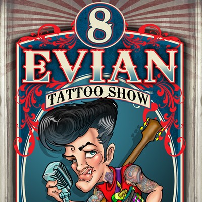 Evian tattoo show